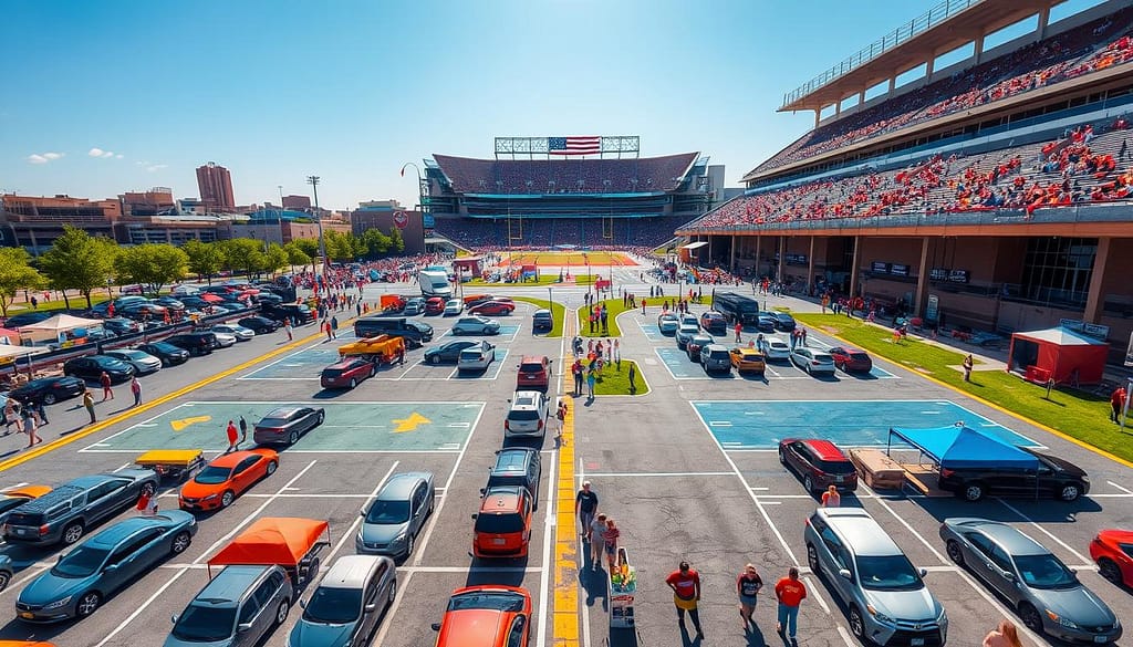 game day parking map game day parking map