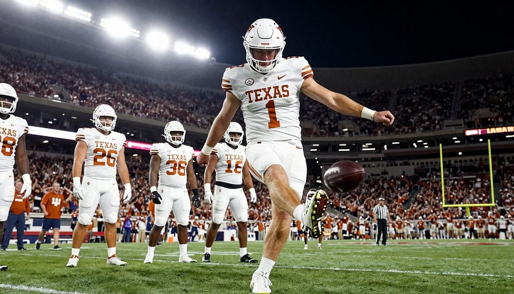 Texas special teams kicking reliability Texas special teams kicking reliability