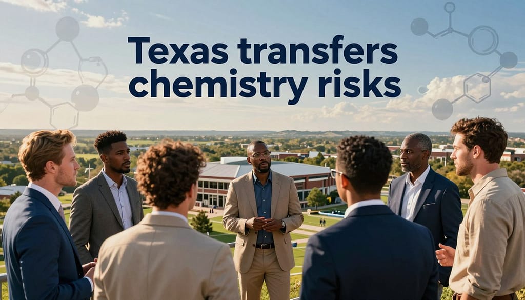 Texas transfers chemistry risks Texas transfers chemistry risks