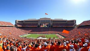 longhorns stadium atmosphere