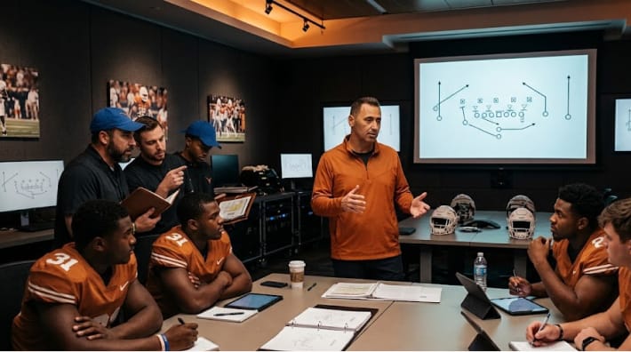 Steve Sarkisian’s Offensive Identity Has Become Central To Texas’ Future